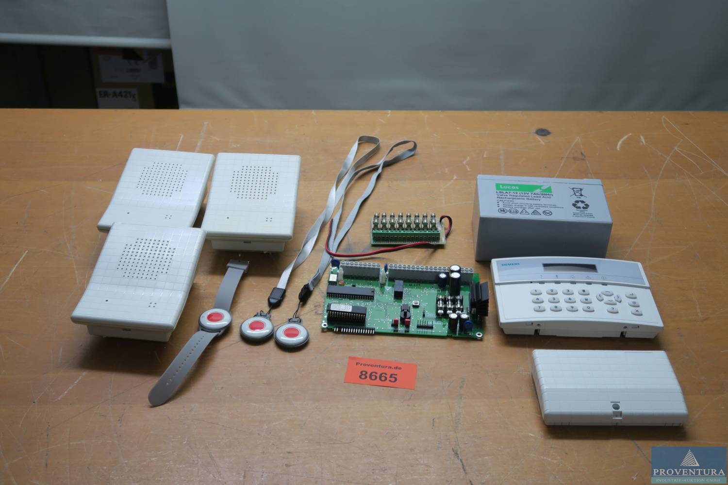 Siemens Sintony Si 120 - Kit Alarme Complet Avec Transmetteur Téléphonique