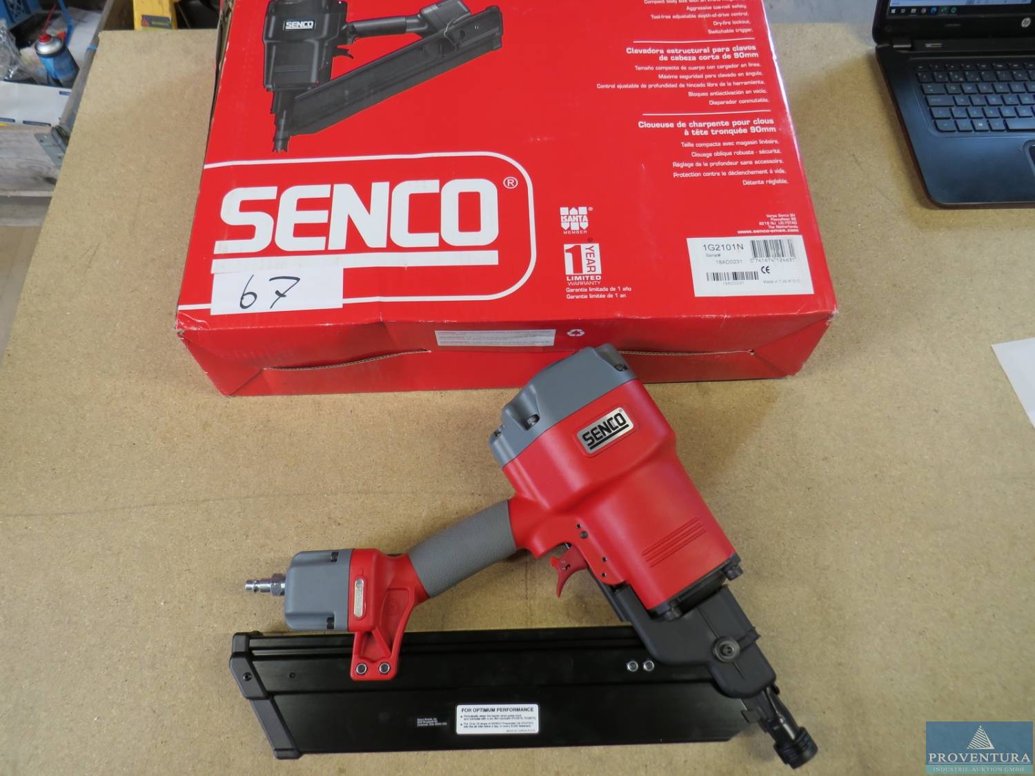 Streifennagler SENCO framepro 601