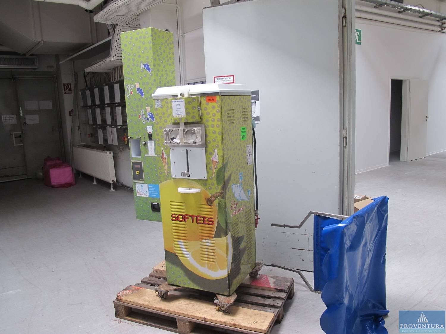 Aus Leasing: Softeismaschine EIS-SCHLÜMPFE 2254 ES, SB Speiseeismaschine