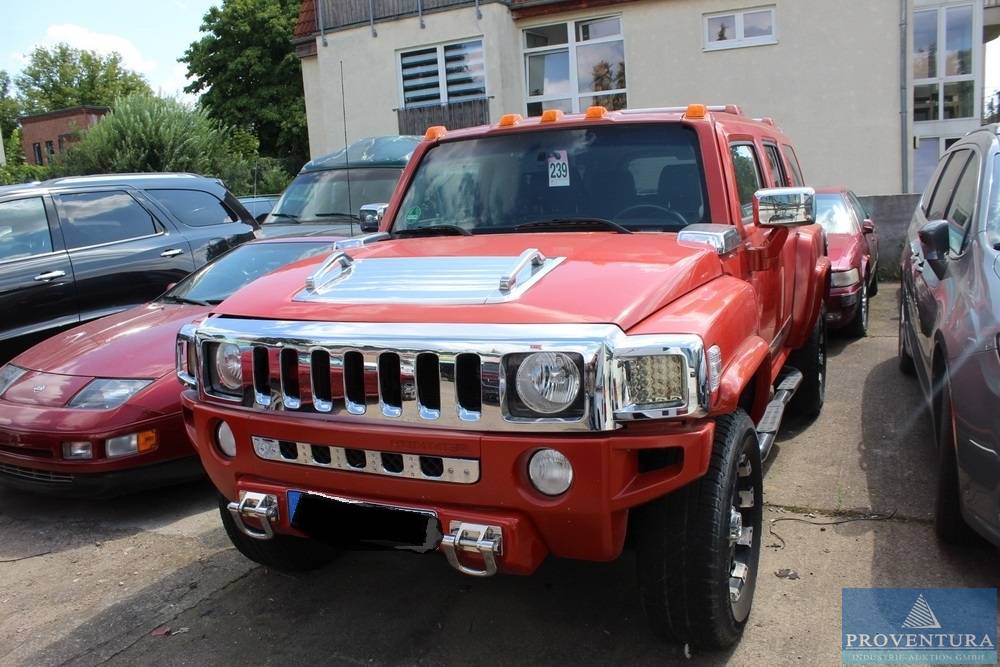 Aus Insolvenz: Hummer H3 3.7 Automatik, EZ 2012, 59.000 km, Klima, Leder, AHK