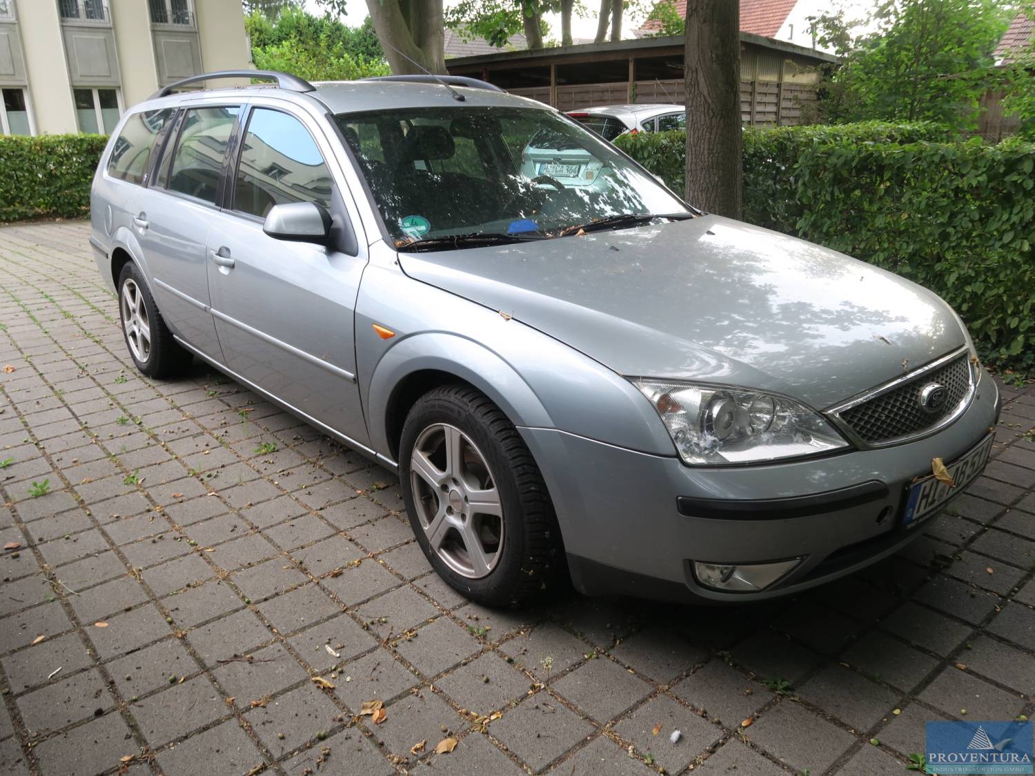 Nachlassversteigerung: Ford Mondeo Turnier 2.0 TDCi Ghia Automatik, EZ 2003, 247.000 km, Klima, Sitzheizung, AHK