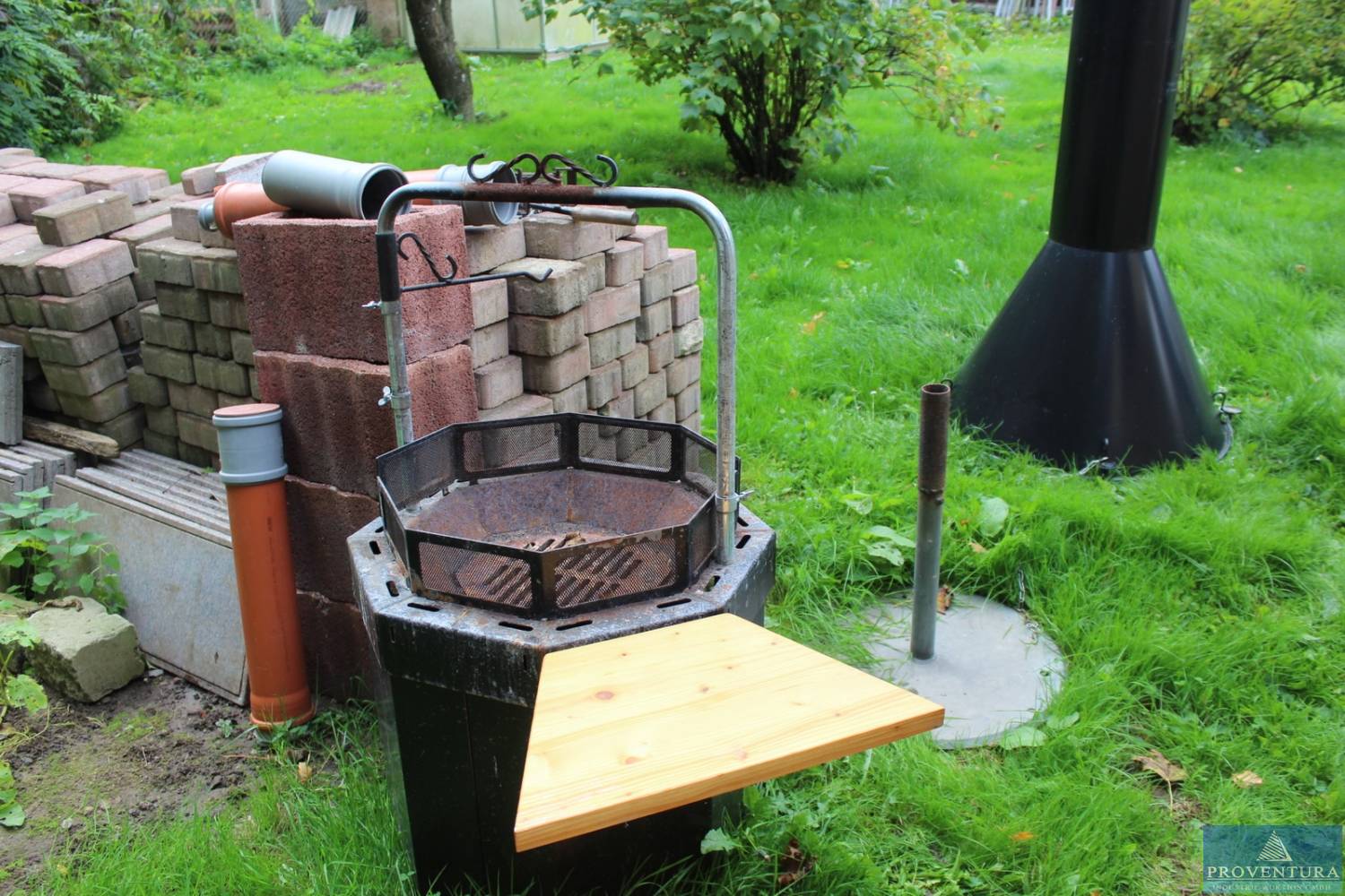 Kota Grill POLAR METALLI mit Schornstein
