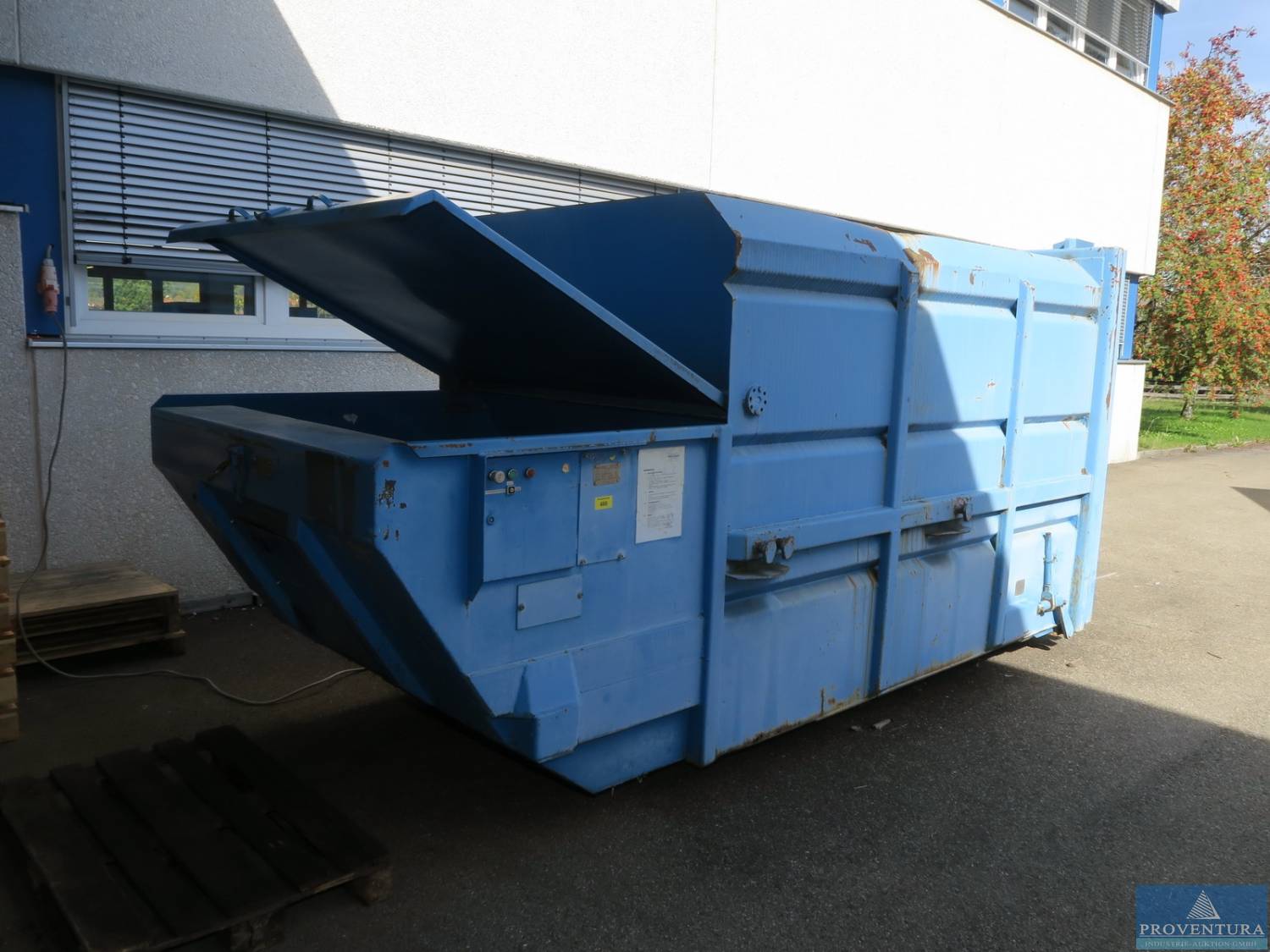 Liquidation: Papierpress-Container WAGNER 10m³