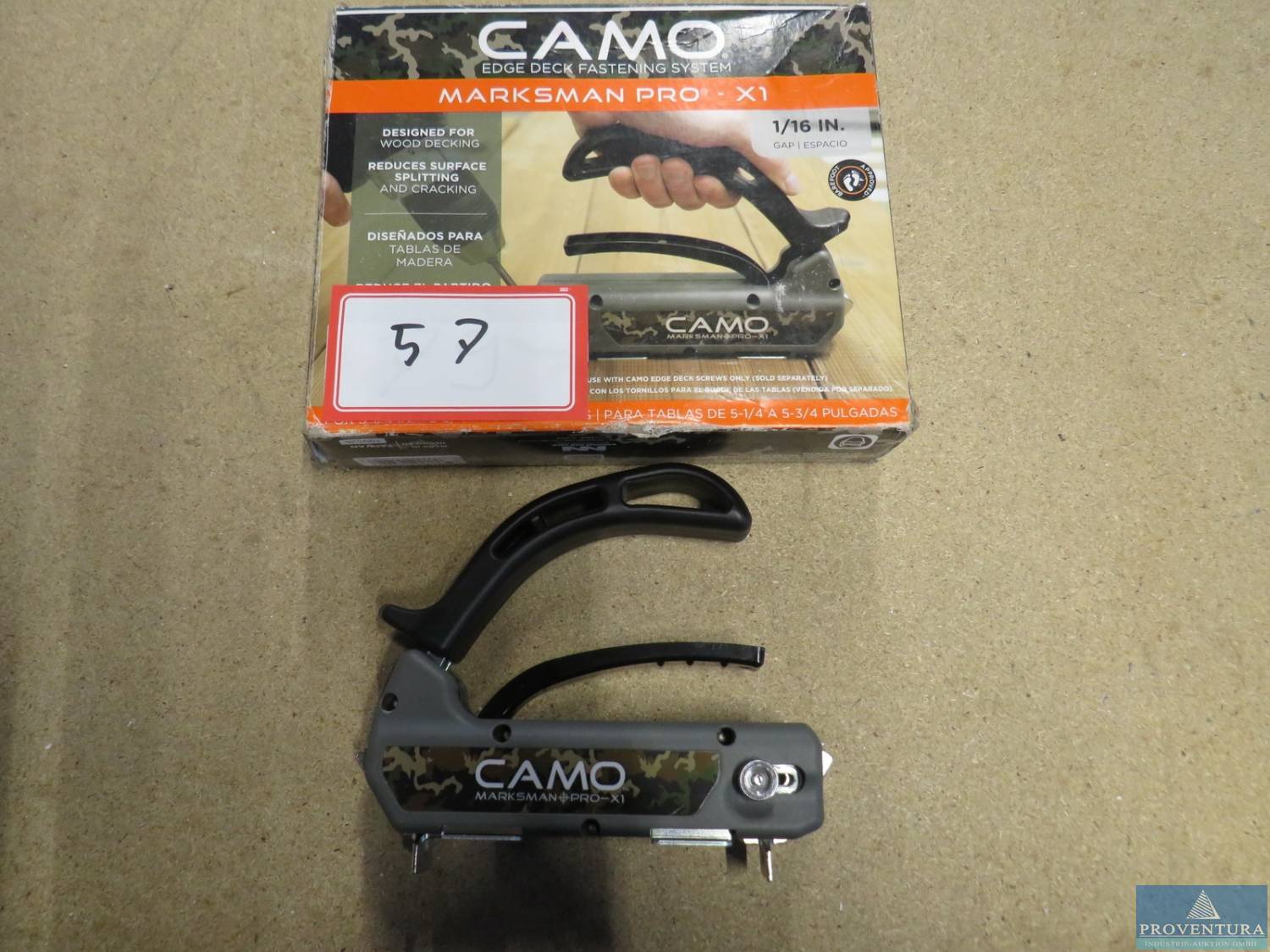 Fussboden-Verlegewerkzeug Camo marksman pro-x1
