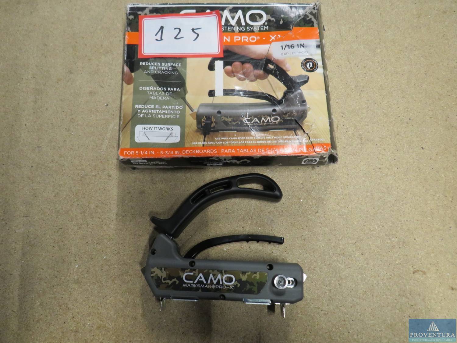 Fussboden-Verlegewerkzeug Camo marksman pro-x1