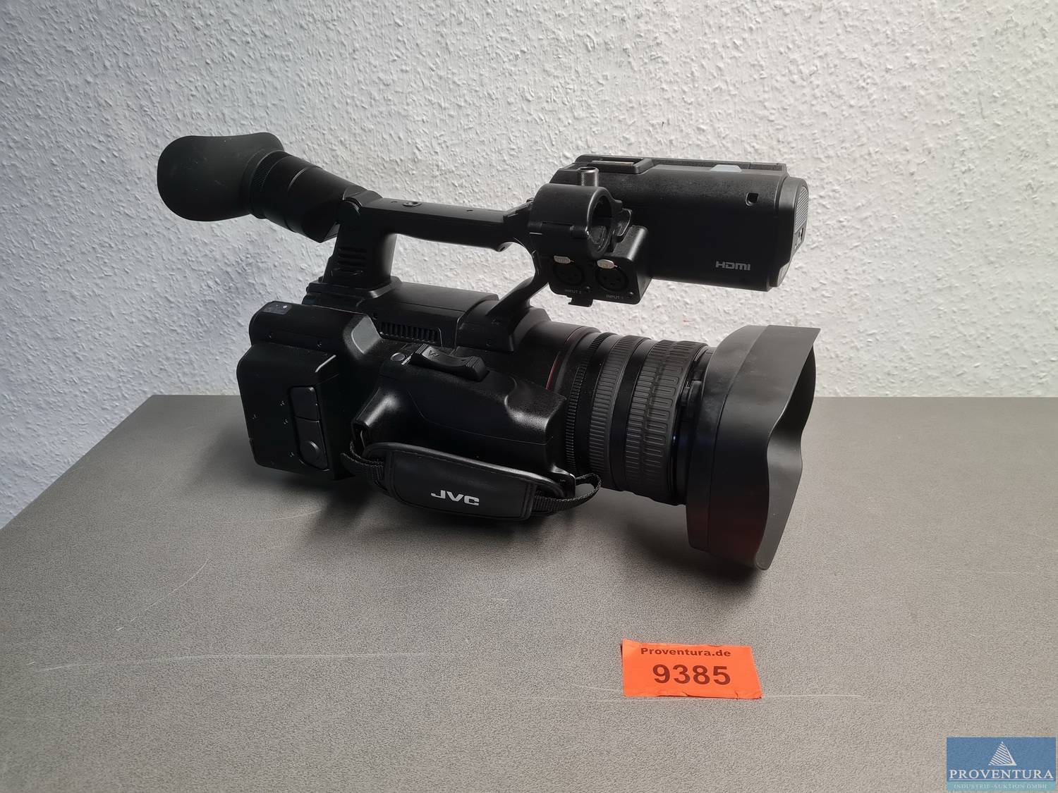 Aus Leasing: Camcorder JVC GY-HC500E 4K Ultra HD Broadcast angeschafft 09.12.2021 für ca. 2.900 € netto