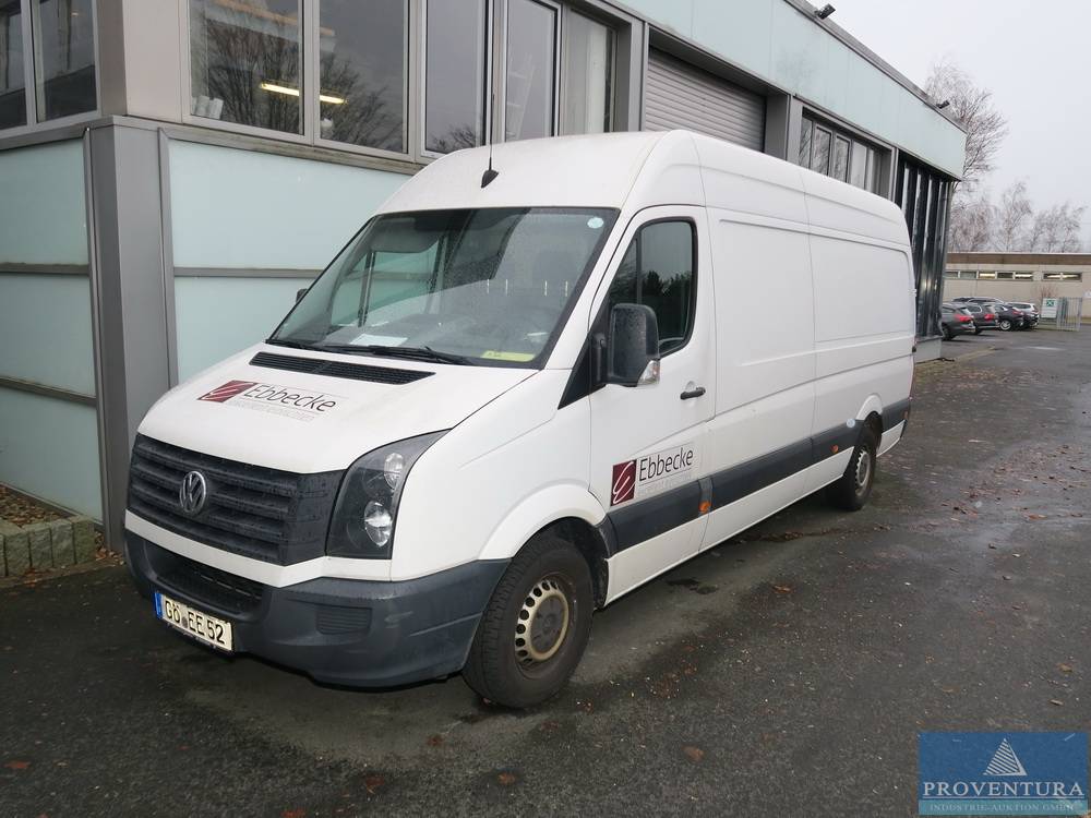 Versteigerung aus Insolvenz: VW Crafter 2.0 TDI, EZ 2014, 110.000 km, 100 kW, Klimaanlage