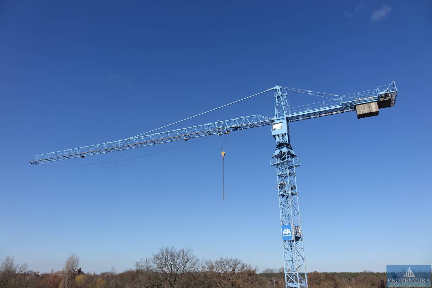 Versteigerung: Oberkran für Turmdrehkran LIEBHERR 120 HC ca. 50 m, Startpreis € 800,−