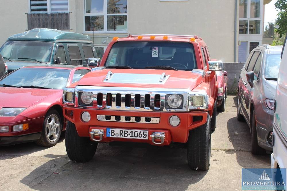Aus Insolvenz: Hummer H3 3.7 Automatik, EZ 2012, 59.000 km, Klima, Leder, AHK