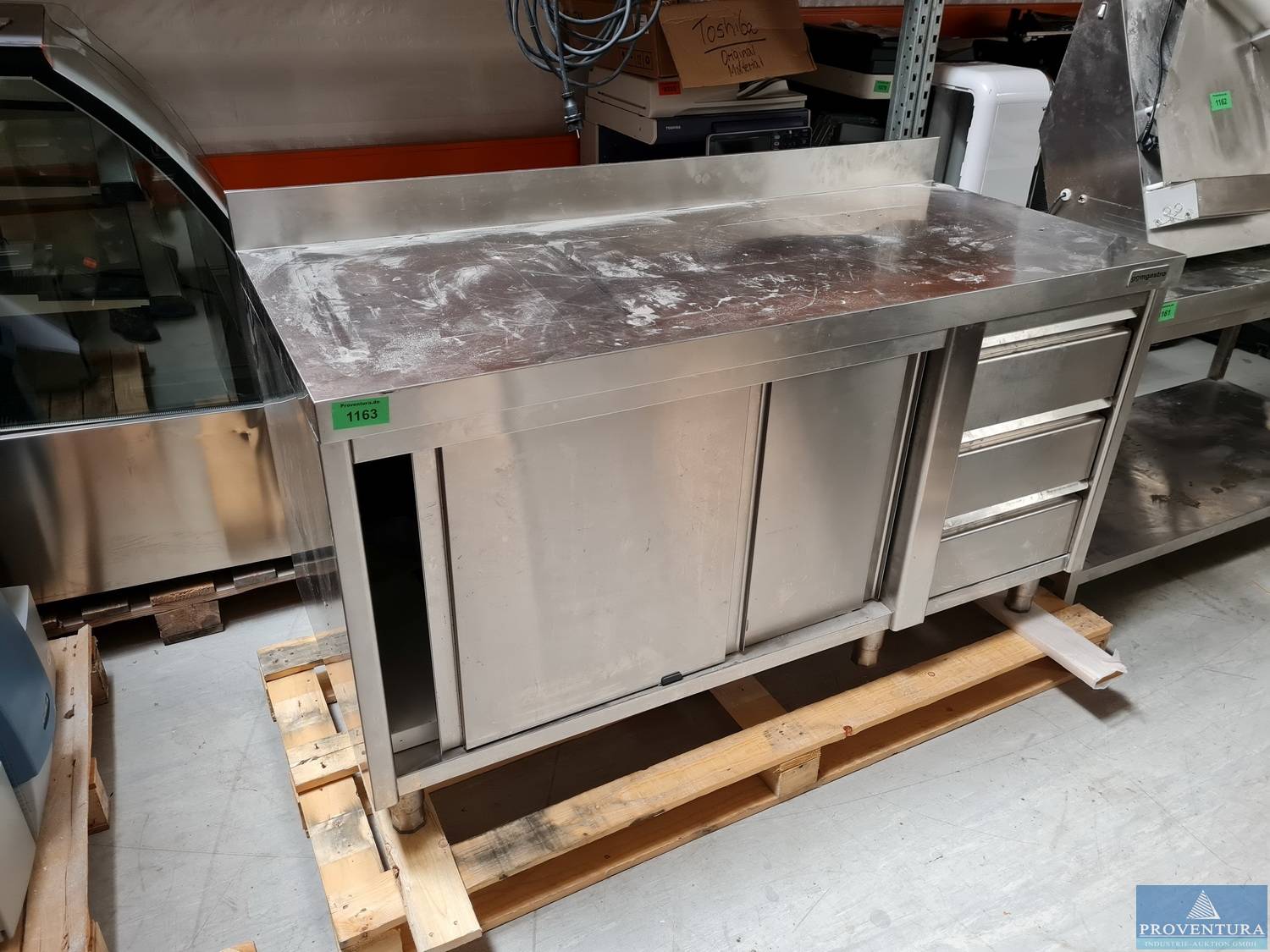 GastroHero ECO Edelstahl-Arbeitsschrank – Mit Fl? Produktbild-Vorschau 5