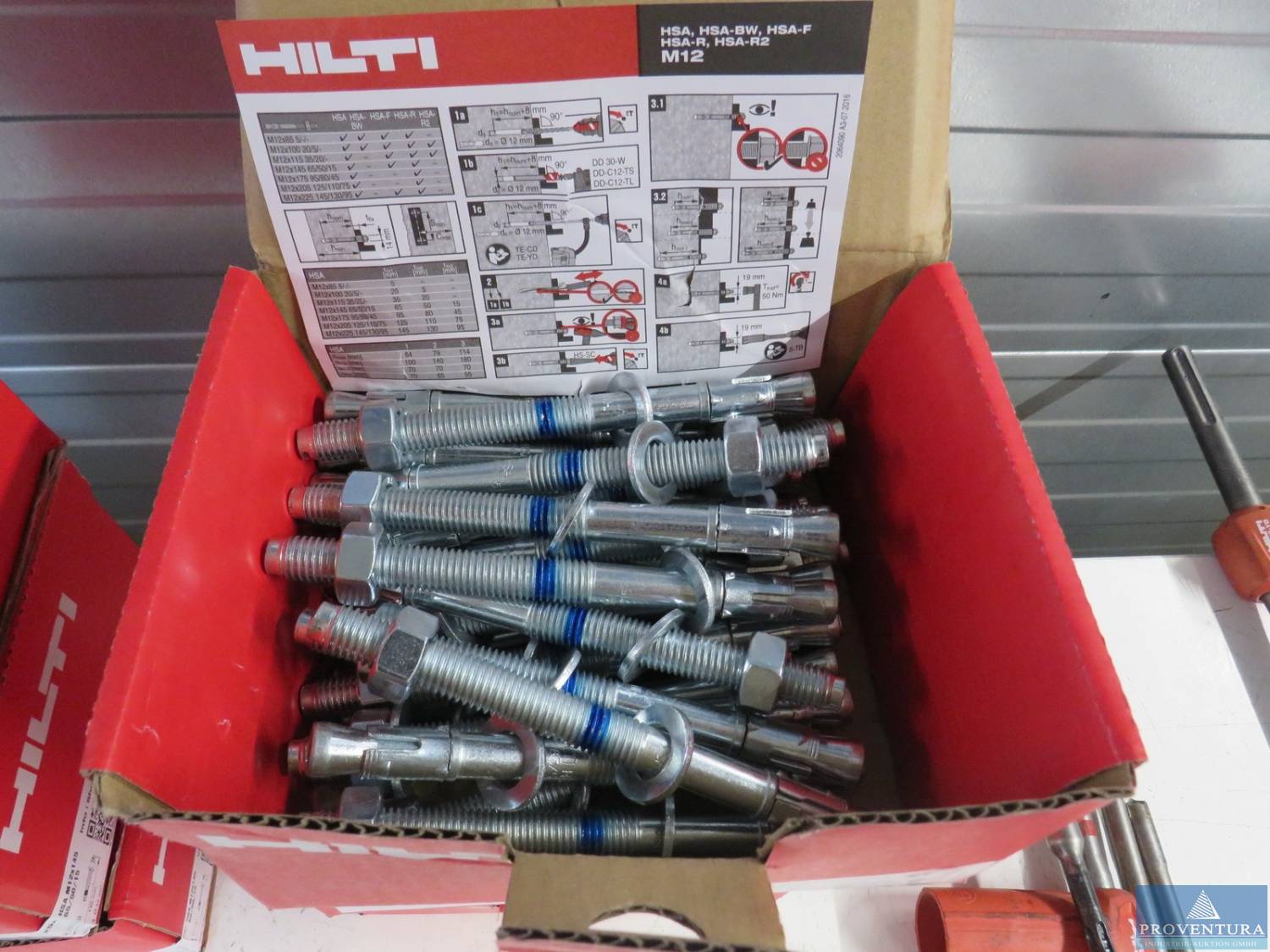 Segmentanker Hilti hsa m12x145