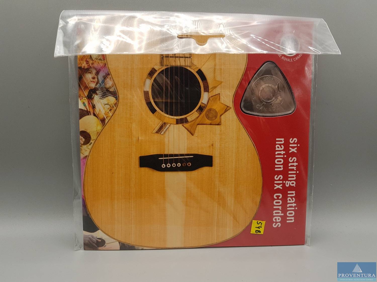 Sammlermünze Kanada 50 Cent 2009 Six string nation guitar