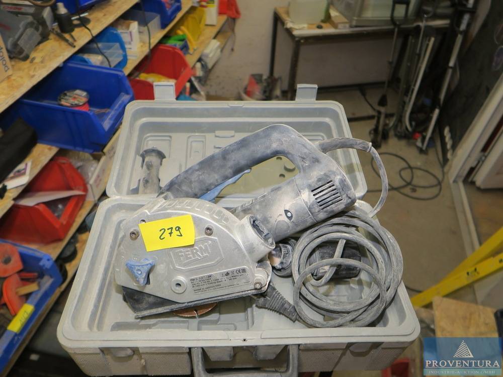 Mauernutenfräse FERM FWS-125/3K