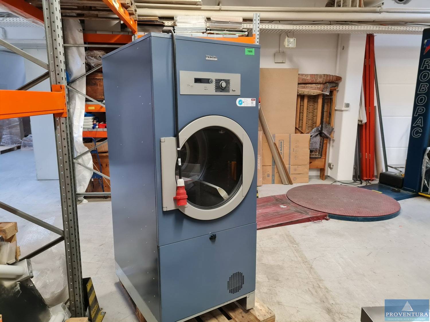 Aus Leasing: Industrie-Wärmepumpentrockner MIELE PT8203 SL WP, Bj. 2019, Startpreis € 700,-