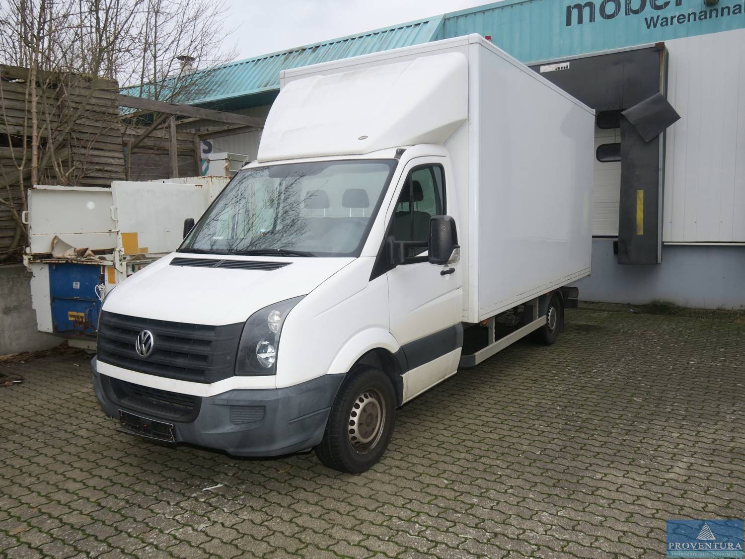 Insolvenz--Fahrzeugauktion: Lkw Koffer VW Crafter 2.0 TDI, EZ. 2016, 140.000 Km