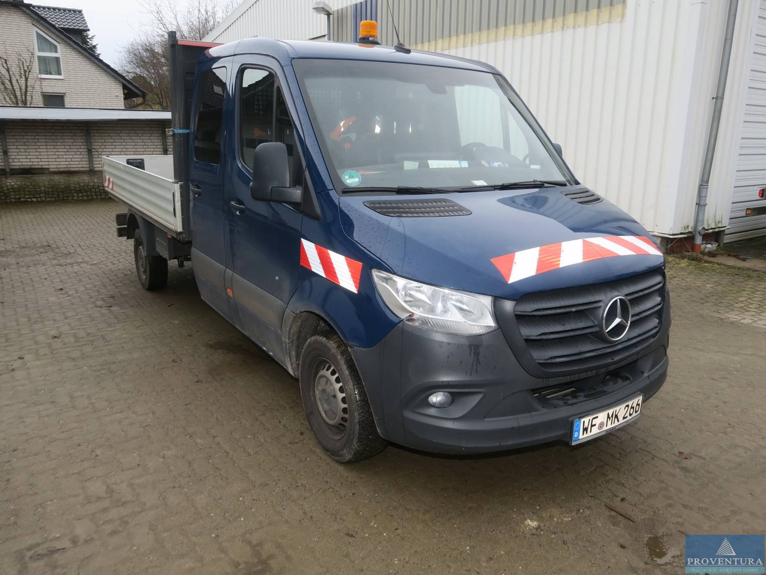 Insolvenz-Fahrzeugauktion: Lkw Pritsche Mercedes-Benz Sprinter 314 CDI u. 316 CDI, EZ 2017 u. 2018