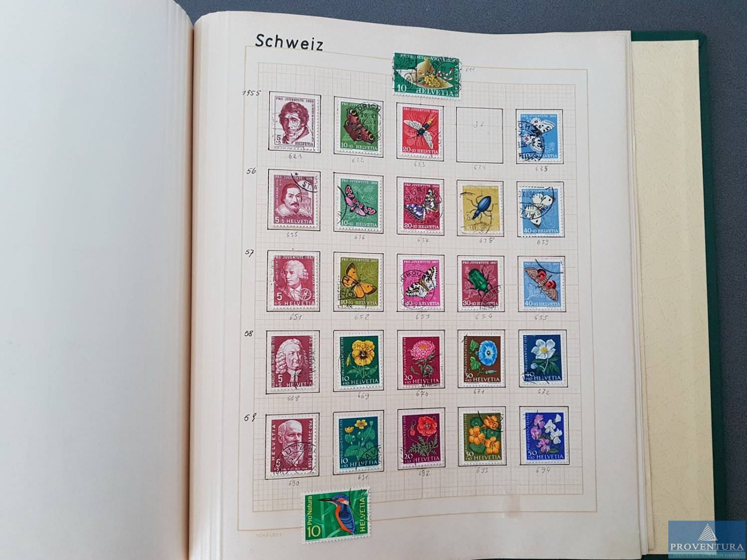 Versteigerung: ca. 81 Alben Briefmarken ETBs Blöcke Jahressammlungen BRD, DDR, Deutsches Reich, Altdeutsche Staaten, sauber sortiert