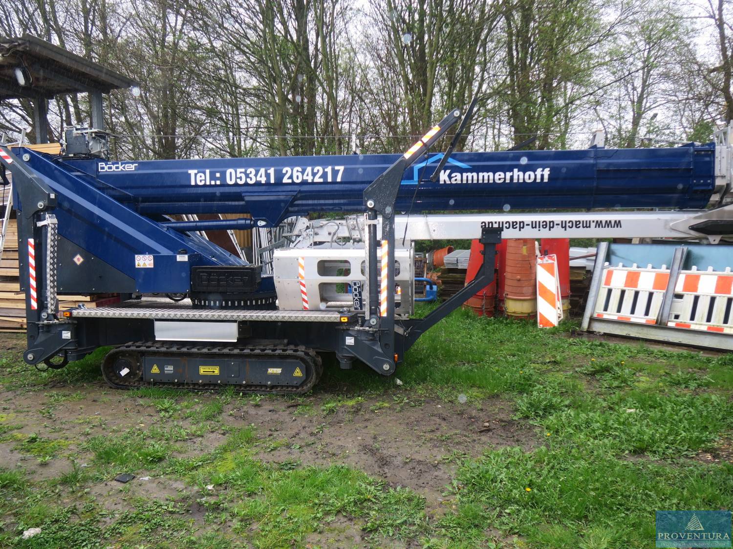 Insolvenz-Auktion: Raupenkran BÖCKER RK 36-2400, EZ. 2020