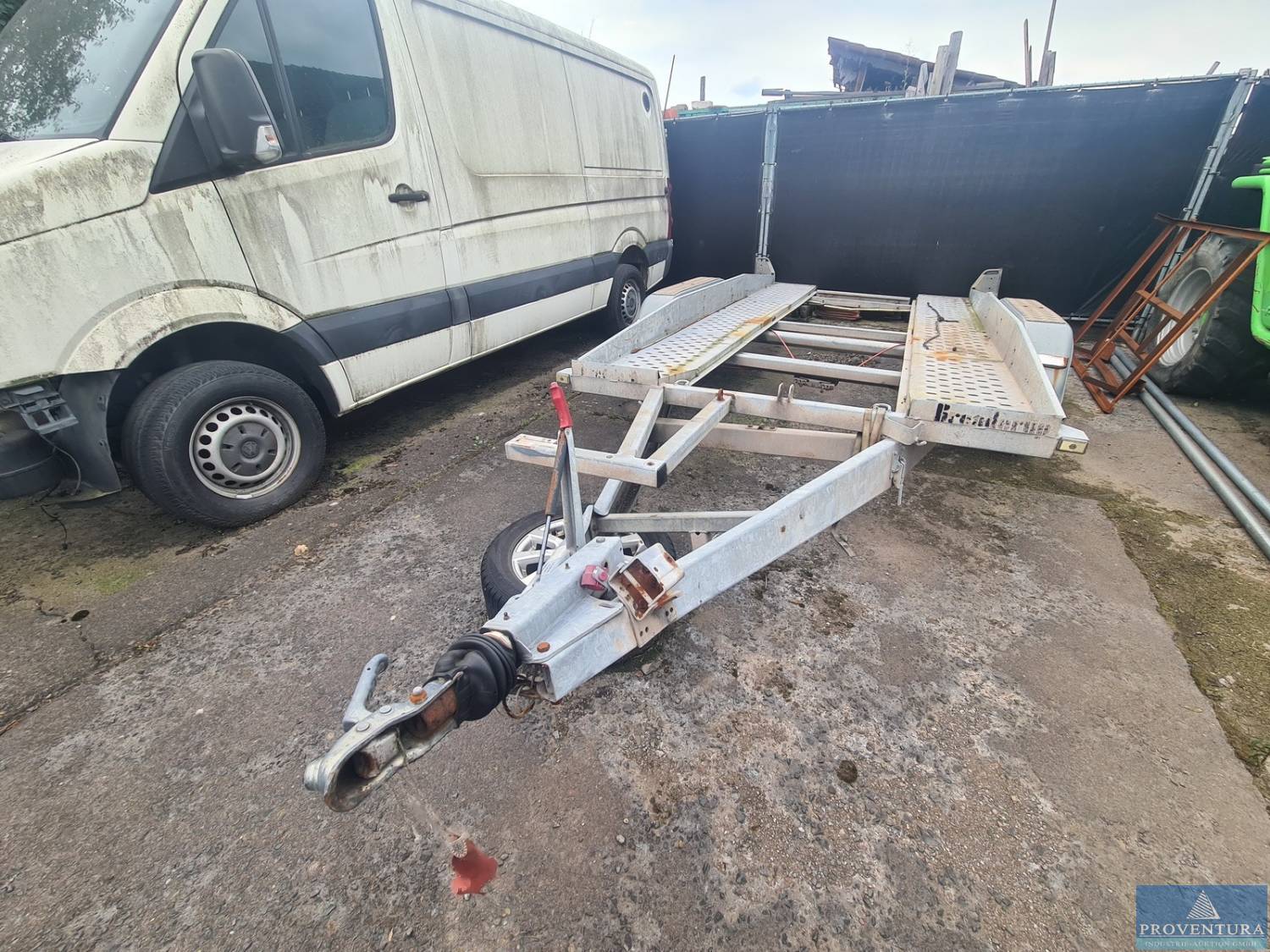 Versteigerung Pkw-Trailer BRENDERUP 2.000 kg EZ 1995