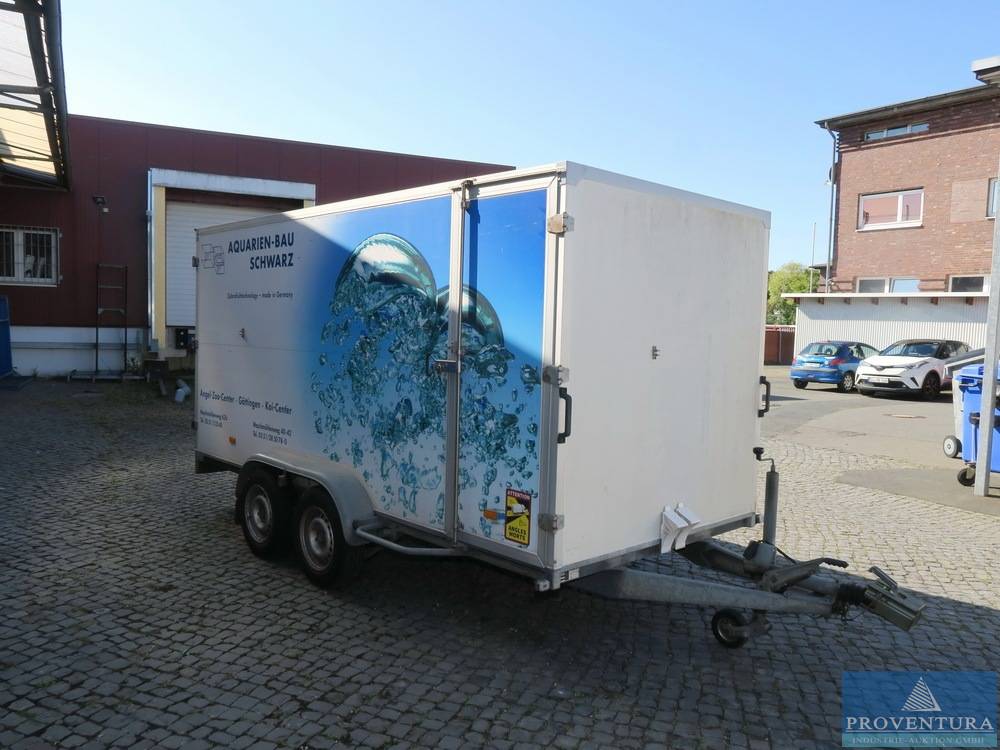 Aus Insolvenz: Kofferanhänger Hapert K2000, EZ 2006, zul. GG 2.000 kg