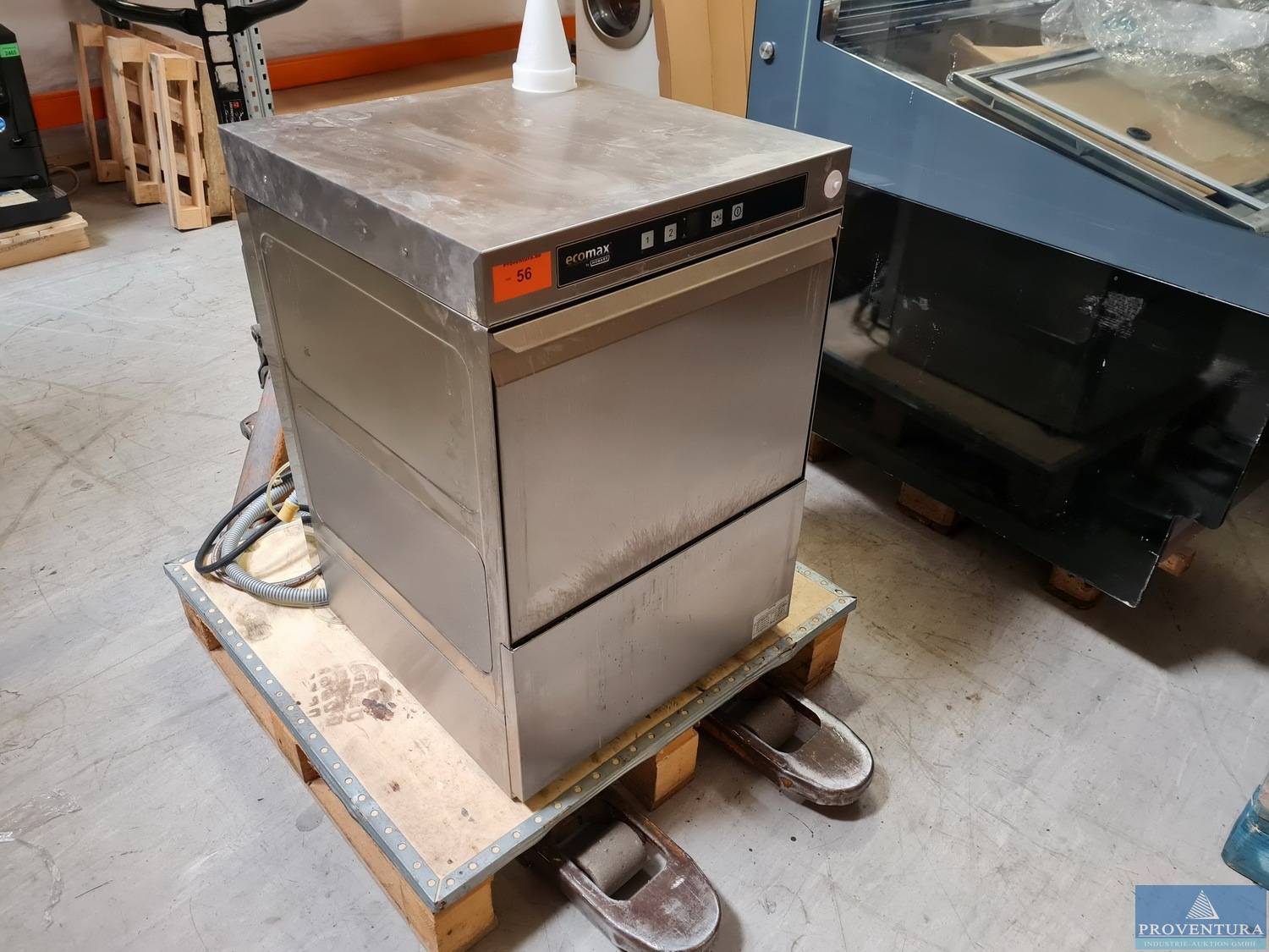 Aus Leasing: Gewerbespülmaschine HOBART Ecomax ECO-F504S-12B Baujahr 2019