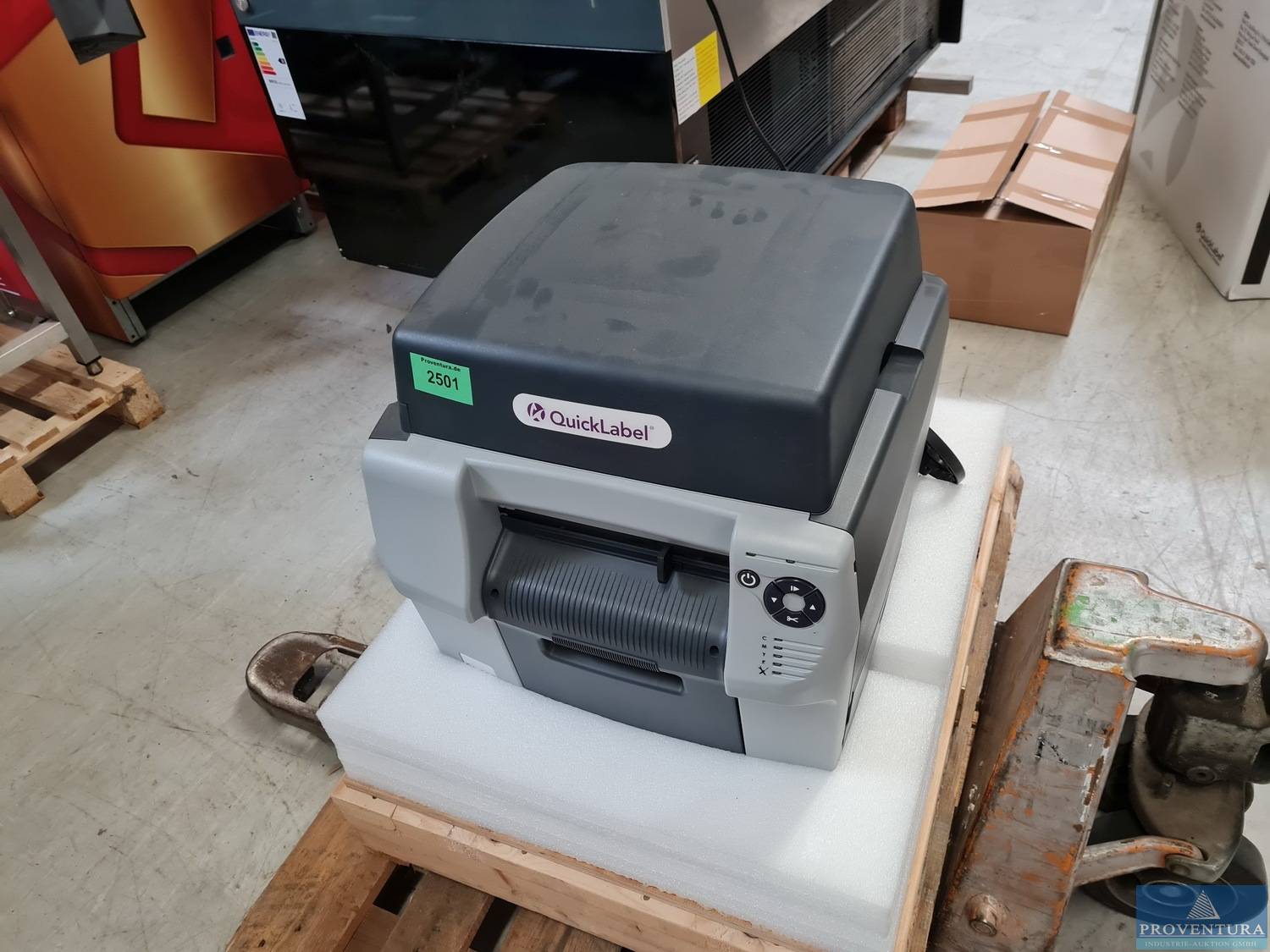 Aus Leasing: Etikettendrucker QUICKLABEL QL-850, angeschafft 05.2022 für ca. 9.995 €, Fotodrucker CITIZEN Photo Printer CX