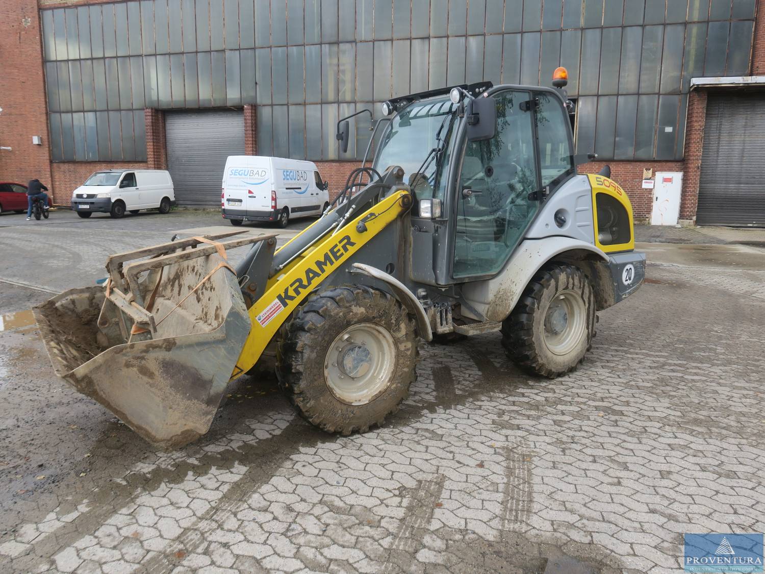Online-Auktion: Radlader KRAMER 5095, Bj. Januar 2019
