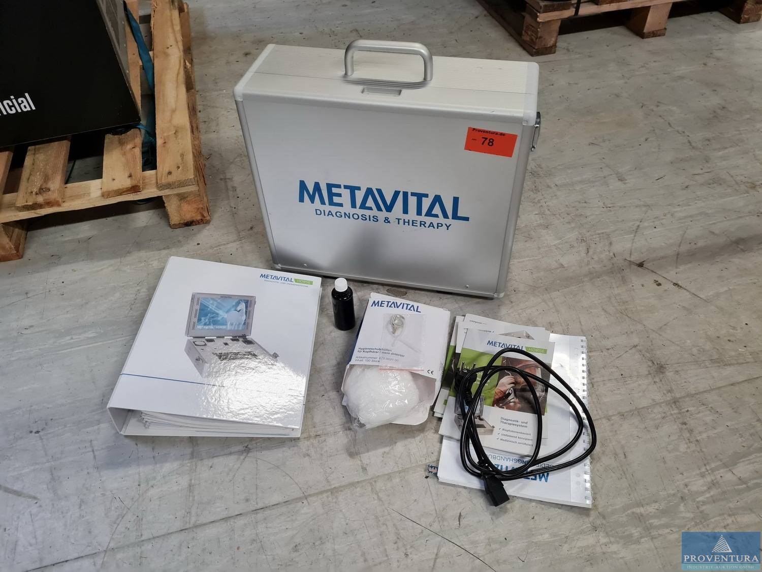 Diagnosegerät aus Leasing: METAVITAL Horse angeschafft 05.2024 für ca. 22.000 € netto
