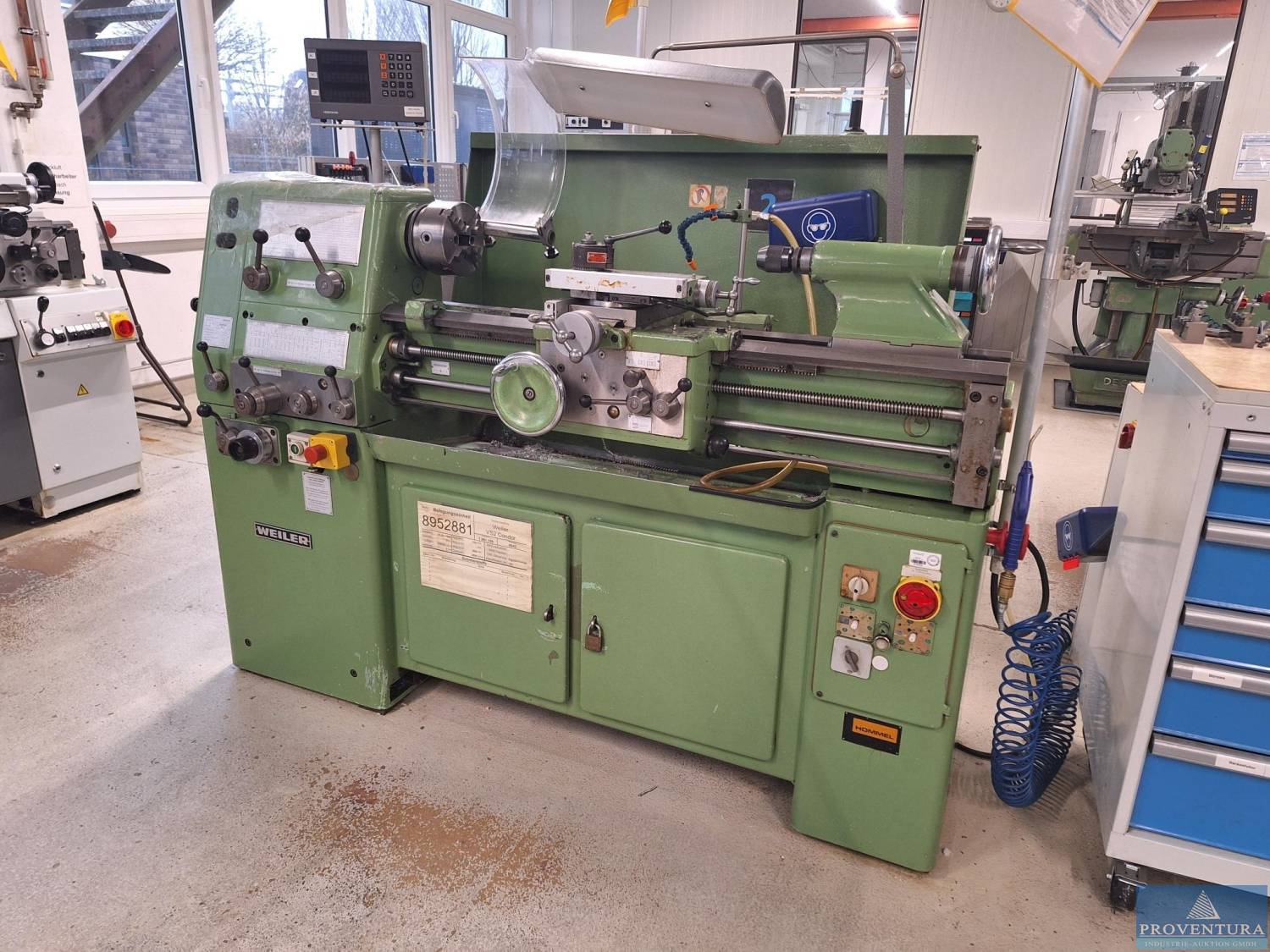 Versteigerung: LZ-Drehmaschine WEILER Condor VS 2