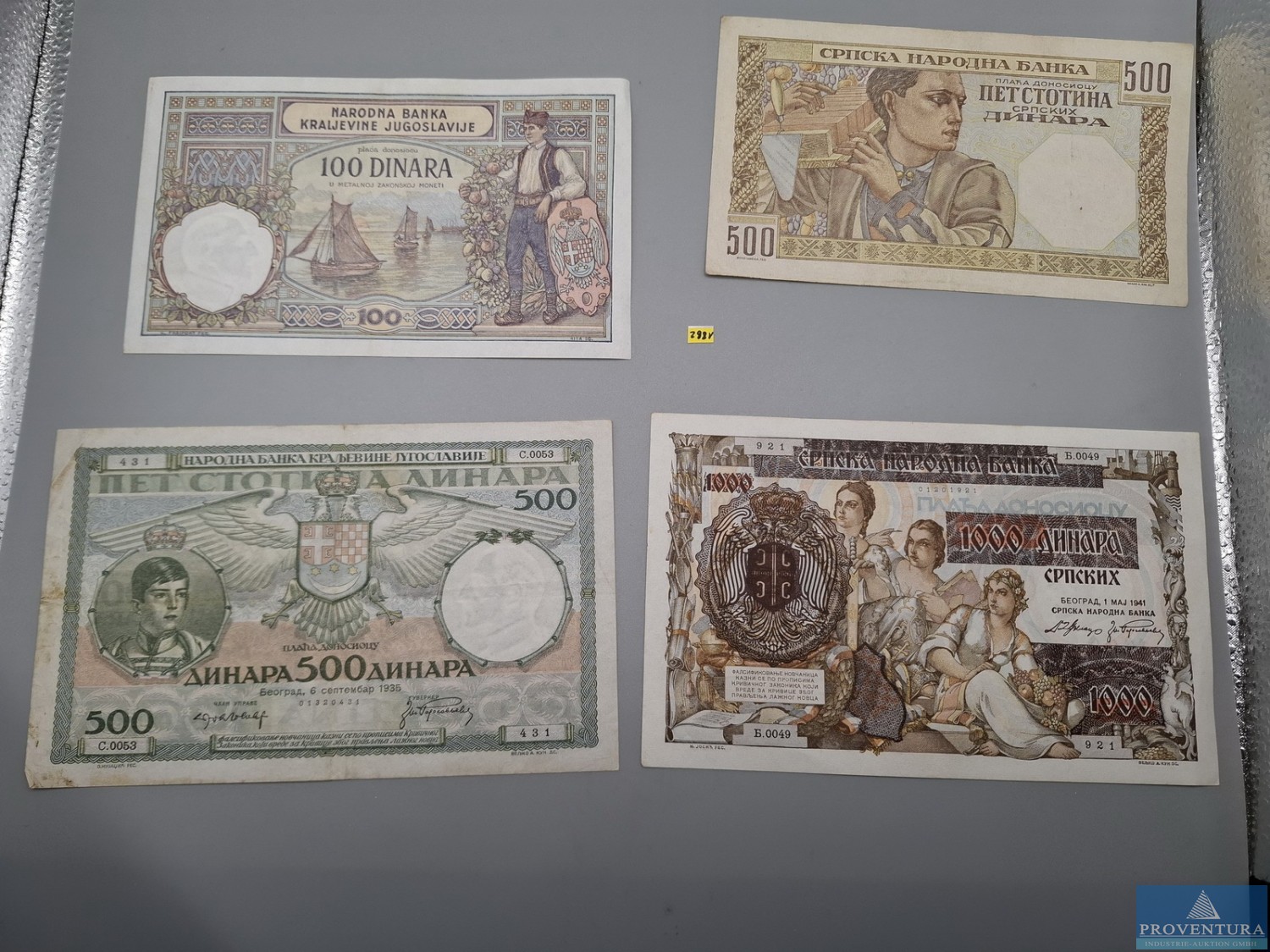 Münzversteigerung 164 Pos. Umlauf- und Silbermünzen Italien und Frankreich ab Napoleon Bonaparte, KMS San Marino, Bulgarien, Schweden, Dänemark, USA, Tschechoslowakei, Banknoten Jugoslawien Serbien, etc.