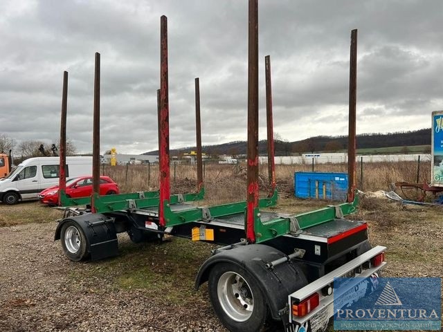 Versteigerung: Lkw-Holztransportanhänger DOLL A2G-9, EZ 2018, 18.000 kg, 4x2 Rungen