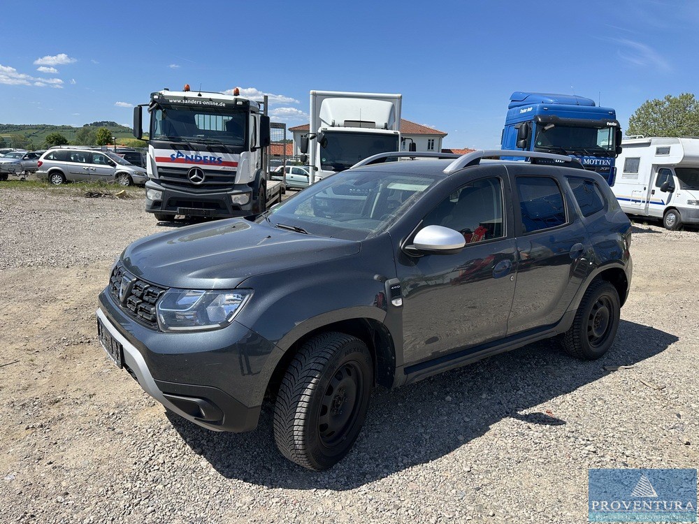 Aus Insolvenz: DACIA Duster 1.2 TCe 4WD, EZ 2018, 100.000 km, Klimaanlage, AHK