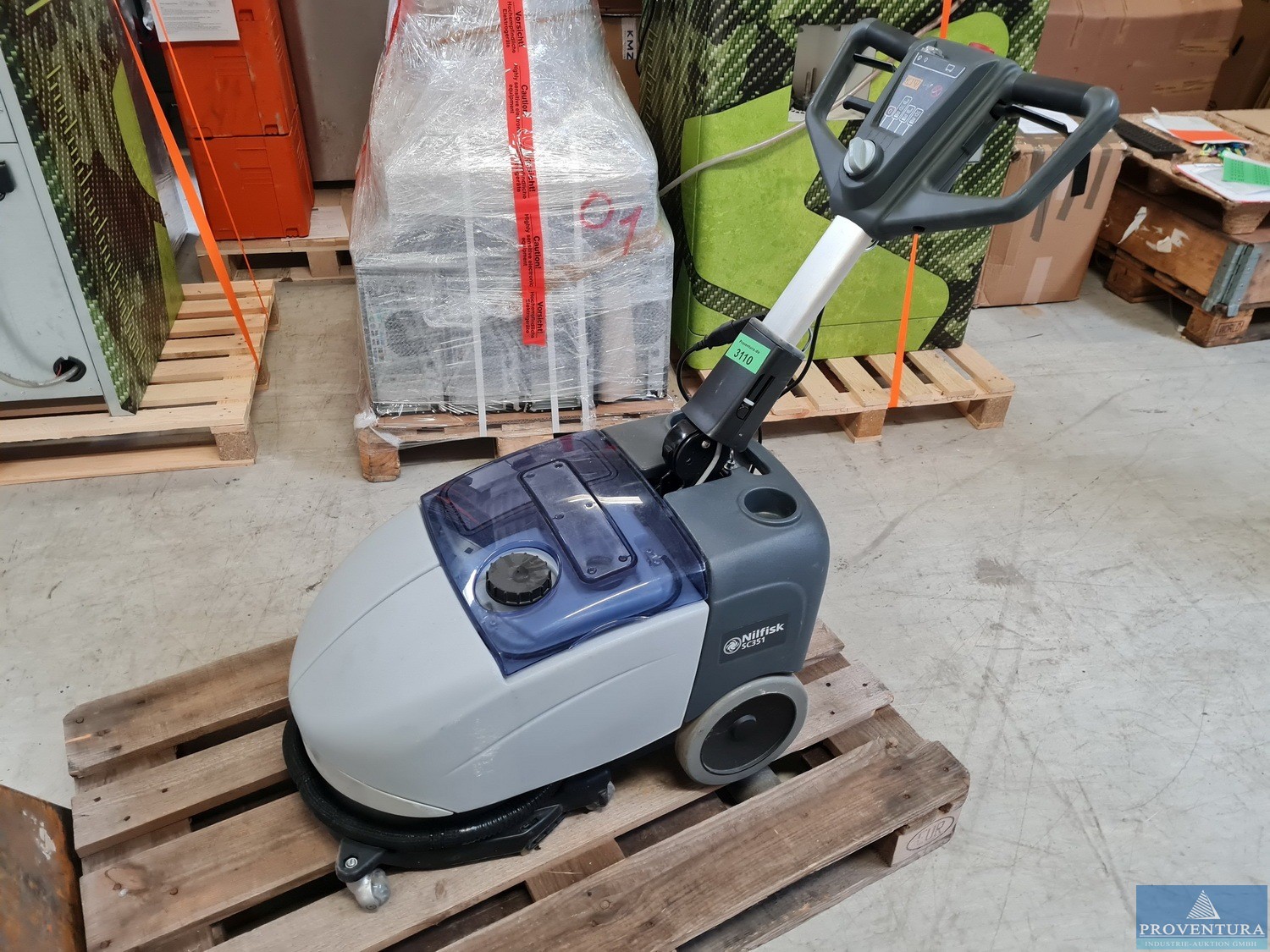 Aus Leasing: Scheuersaugmaschine NILFISK SC351 Full PKG