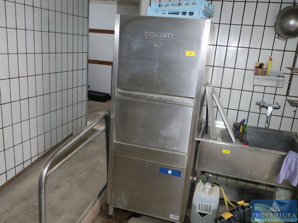 HOBART Gewerbespülmaschine / Spülmaschine Edelstahl
