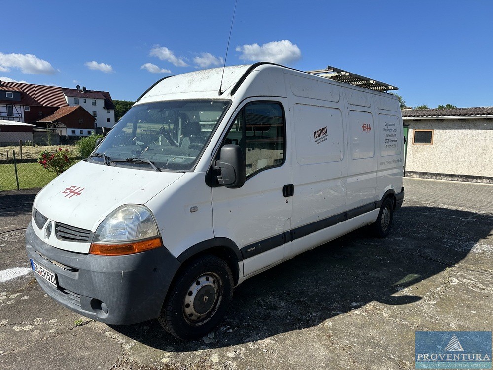 Aus Insolvenz: Renault Master 2.5 dCi 120, EZ 2007