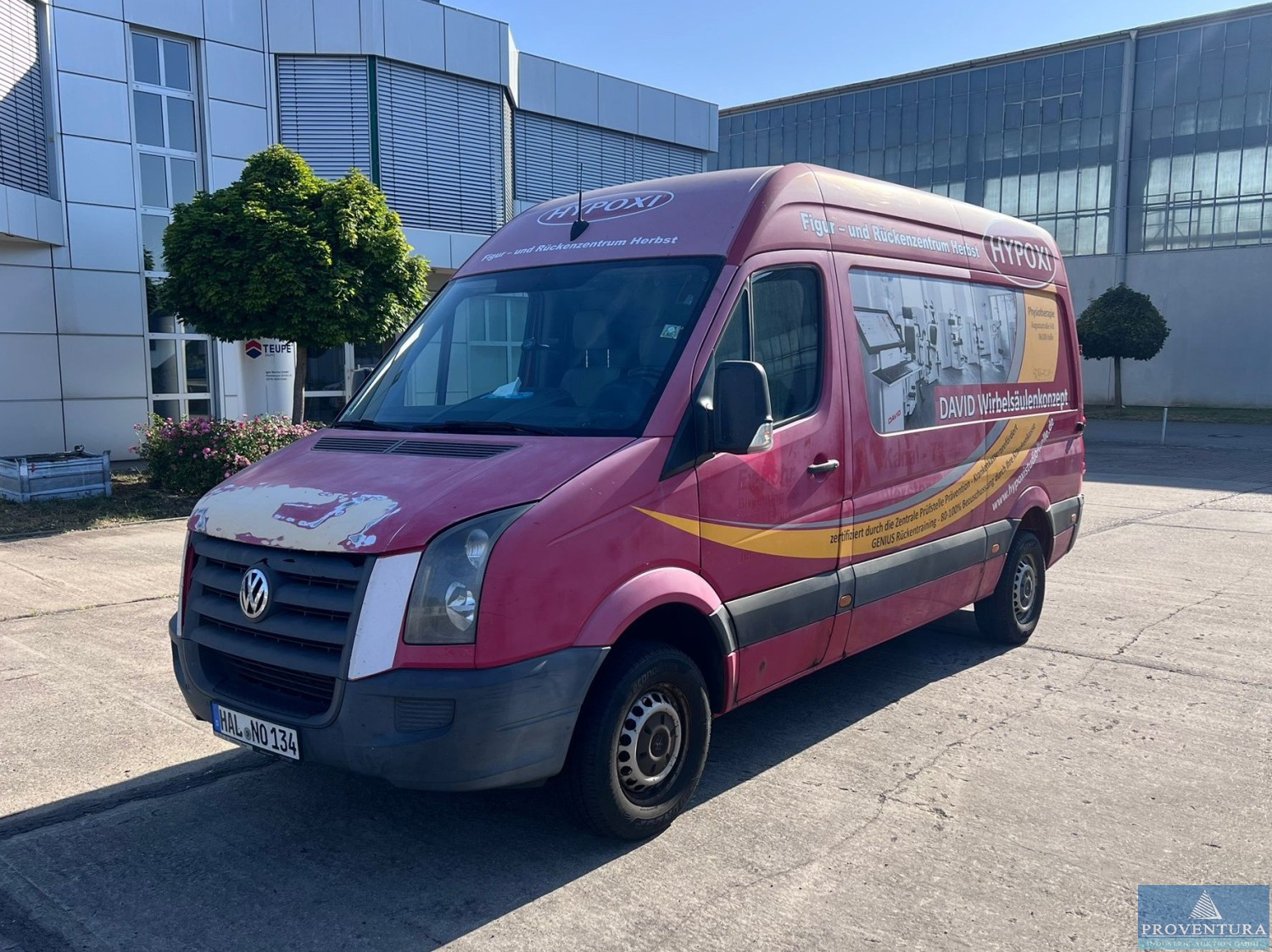 Versteigerung: VW Crafter 2.5 TDI, EZ 2008, 323.000 km