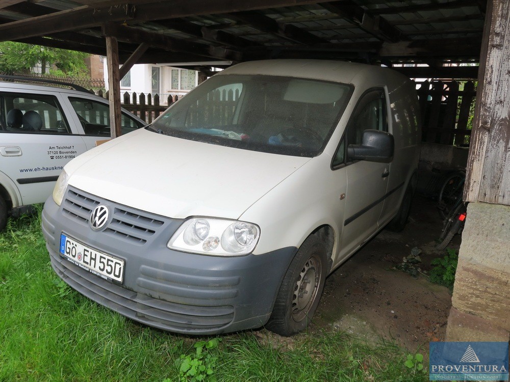 Aus Insolvenz: VW Caddy 2.0 TDI, EZ 2008