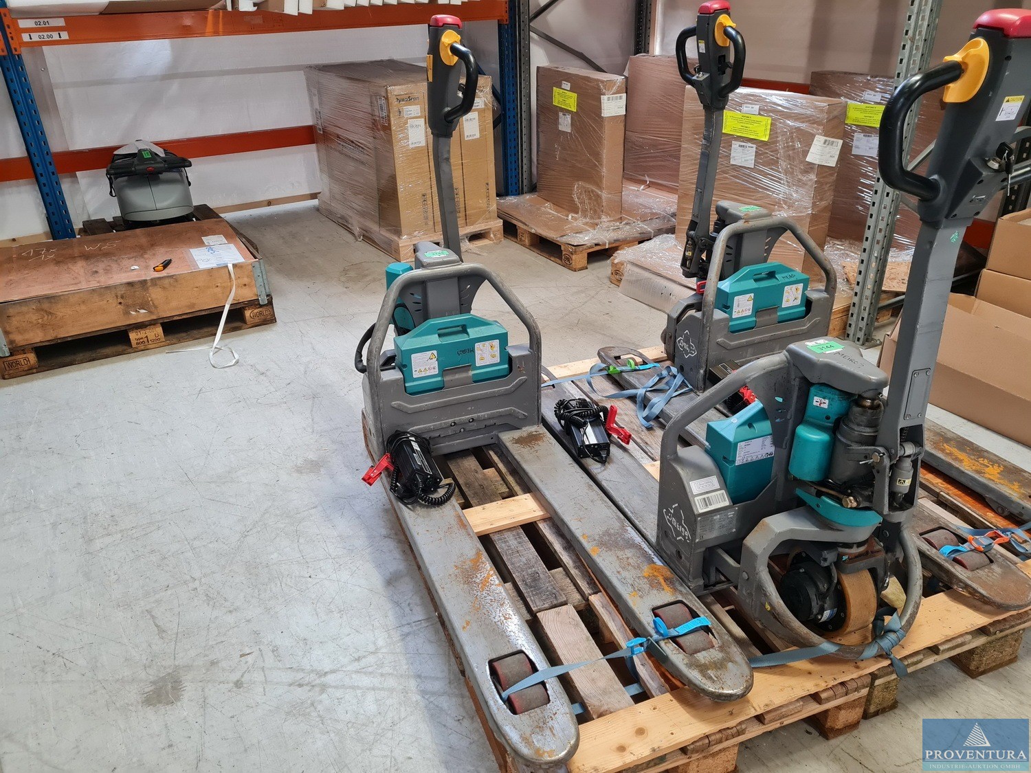 Elektro-Hubwagen JUNGHEINRICH Ameise PTE 1.3 Lithium-Ionen