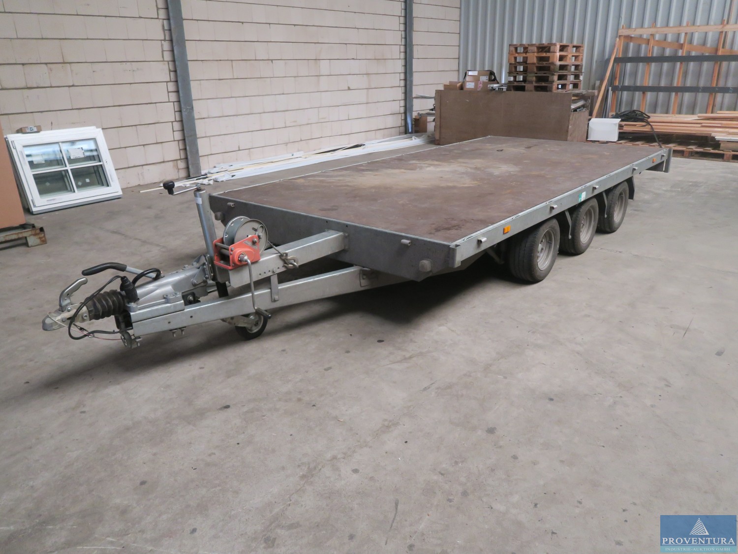 Pkw-Plattformanhänger EDUARD P5, EZ 2022, zul. GG 3.500 kg