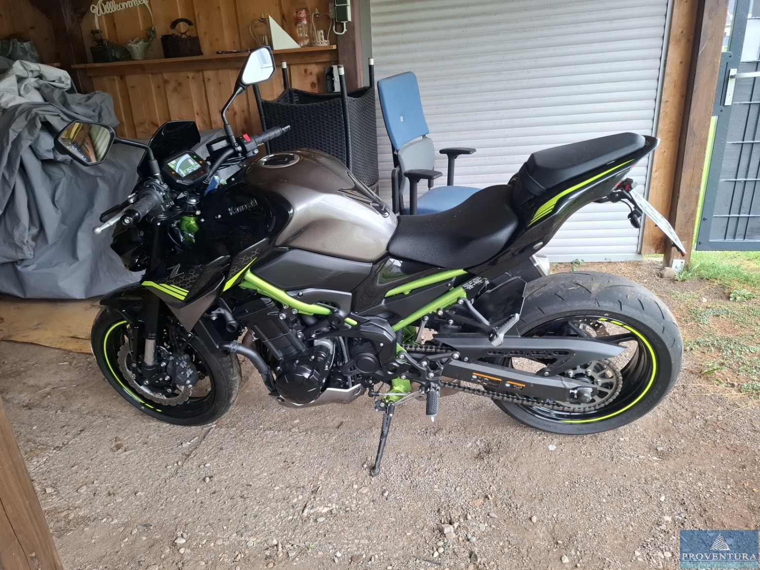 Aus Insolvenz: Sehr gepflegtes Motorrad KAWASAKI Z900 ABS 92 kW, EZ 2020, 5.400 km