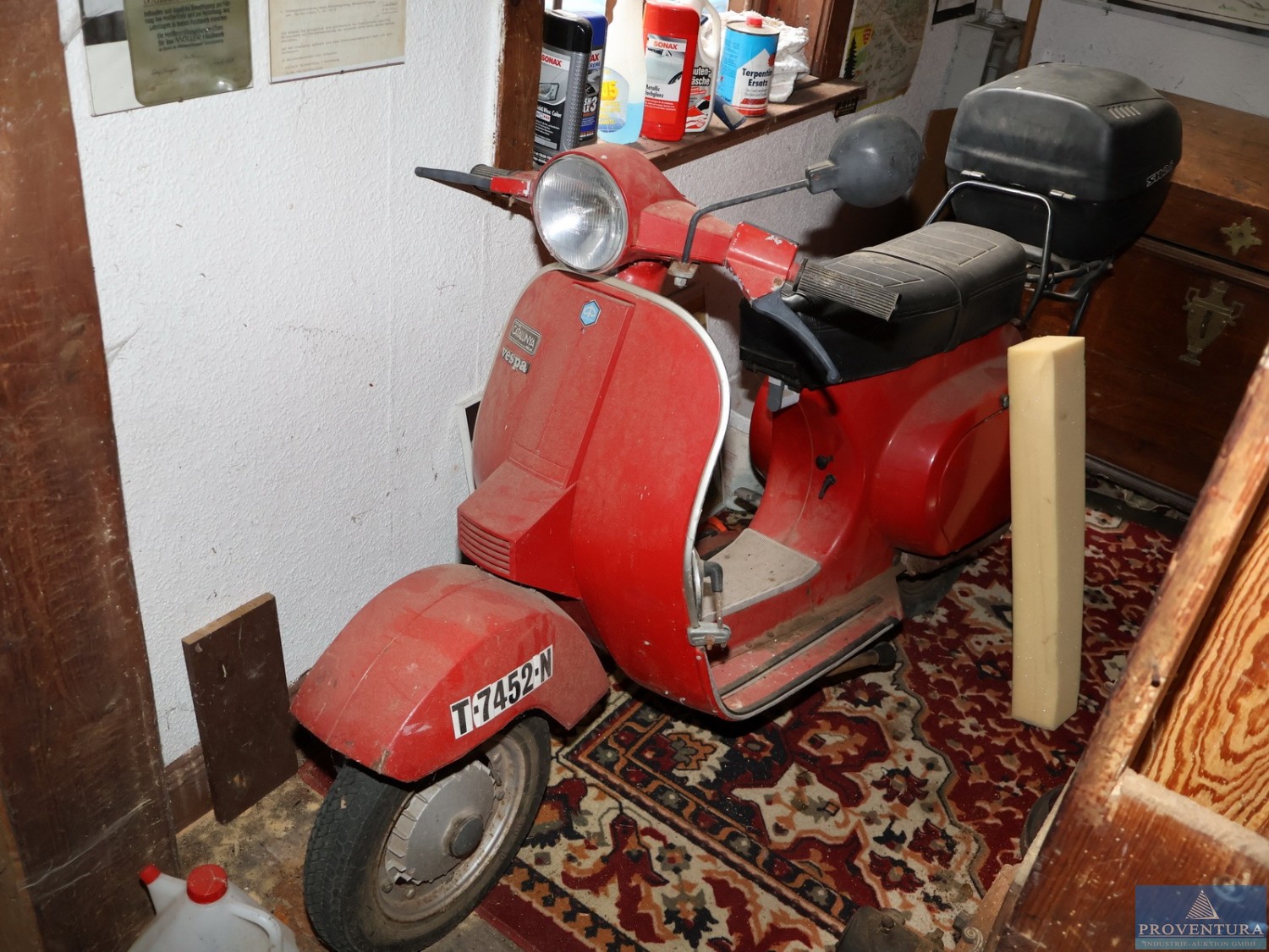 aus Nachlass Scheunenfund VESPA PK50 XL