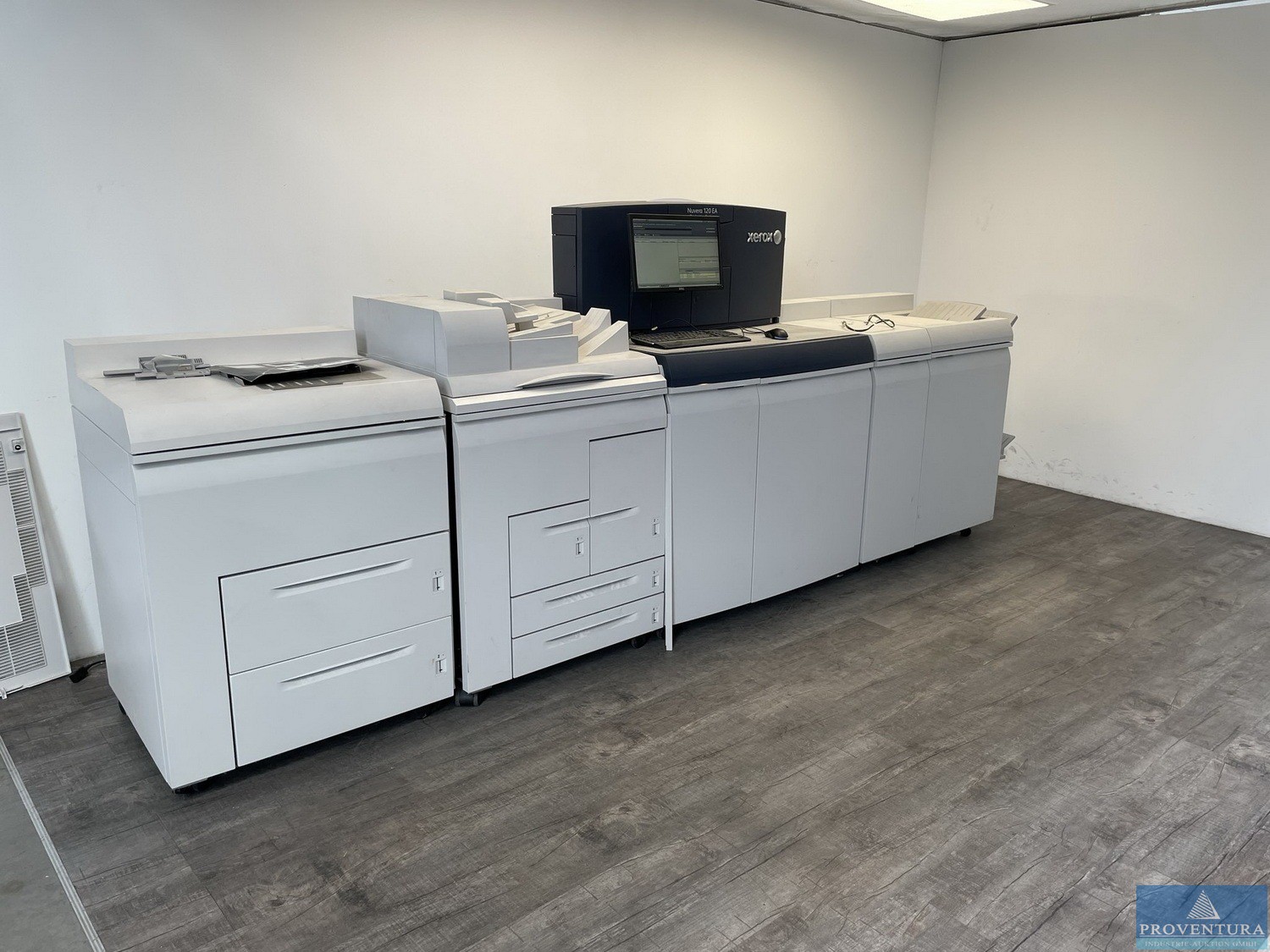 Aus Leasing: Digitalproduktionssystem XEROX Nuvera 120 EA angeschaft für ca. 50.000 € netto in 02.2020