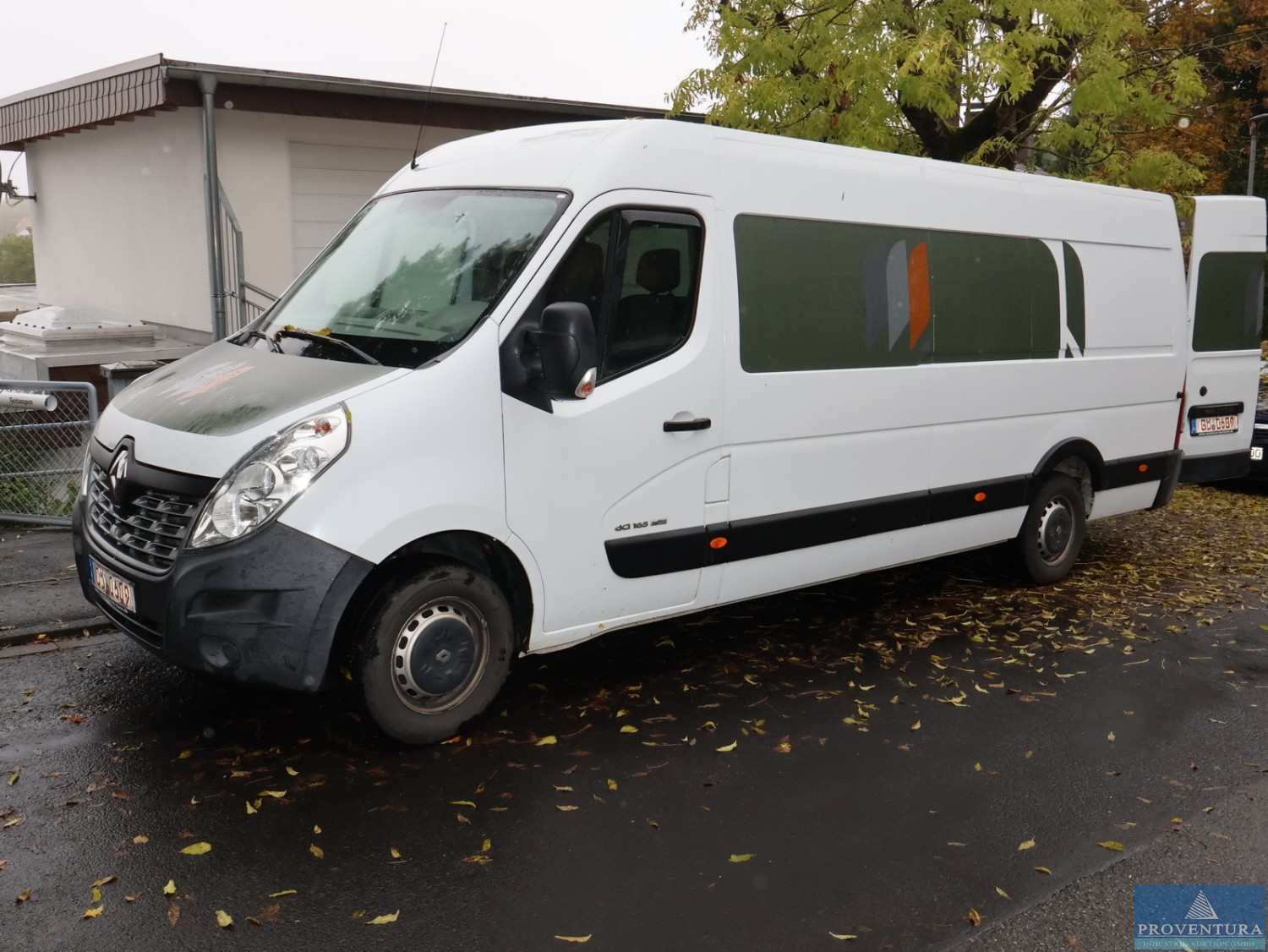 aus Insolvenz Lkw geschlossener Kasten RENAULT Master dCi 165 Energy EZ 2016