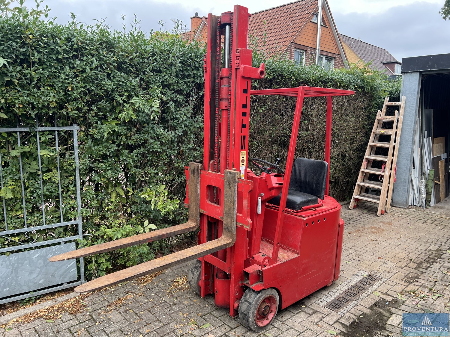 Versteigerung: Elektro-Gabelstapler STILL EFG 1201 Bj. 1959, 1.200 kg