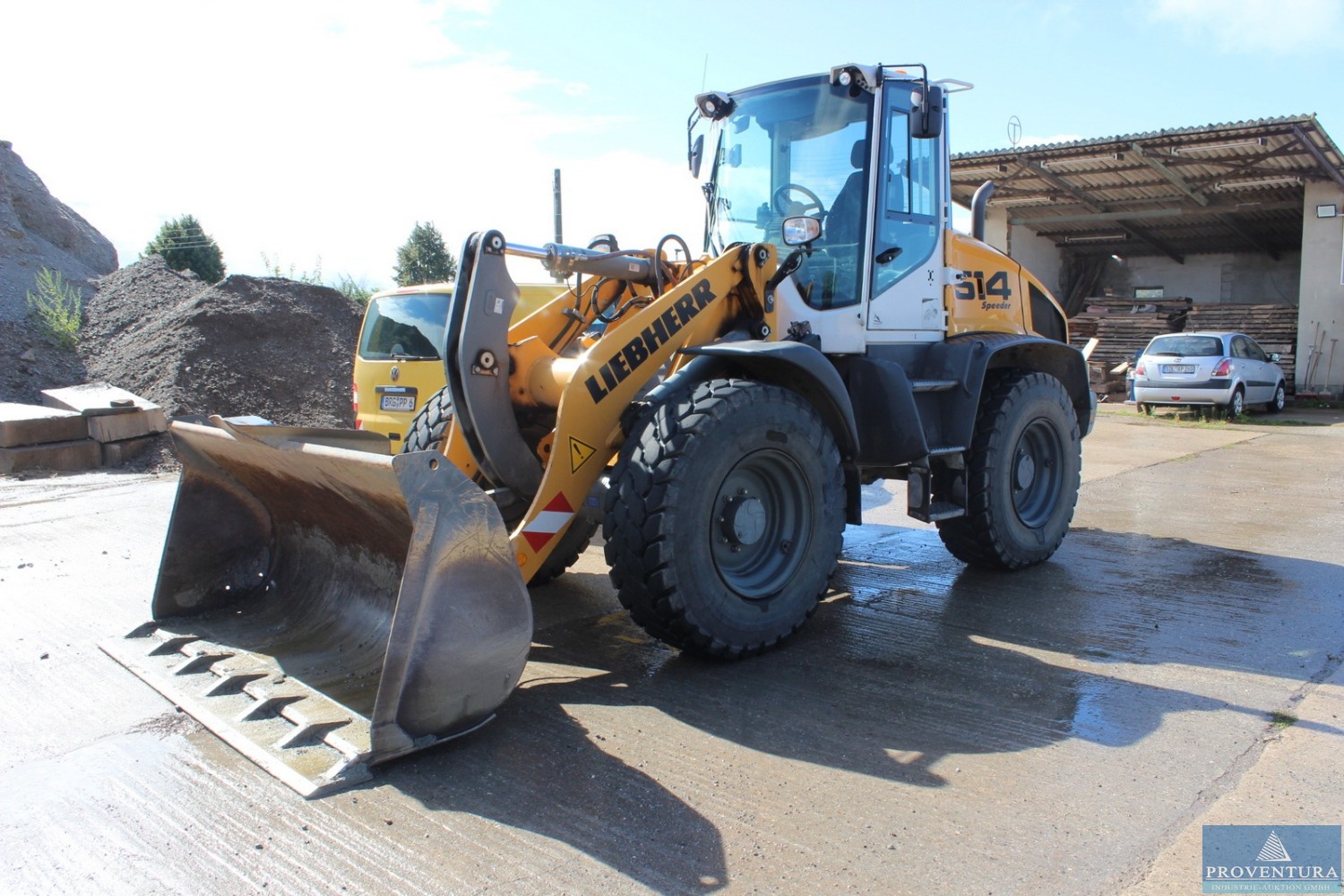 aus Insolvenz Radlader LIEBHERR L514 Speeder Bj. 2020 1.901 Bh