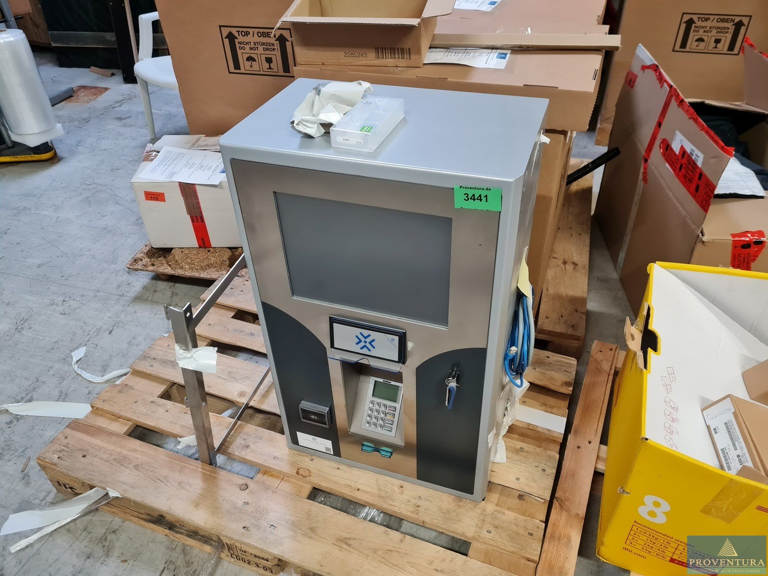 Aus Leasing: Bezahlkarten Aufwerter SEITZ Zahlungssystem RS232 angeschafft für ca. 16.379 € in 03.2020