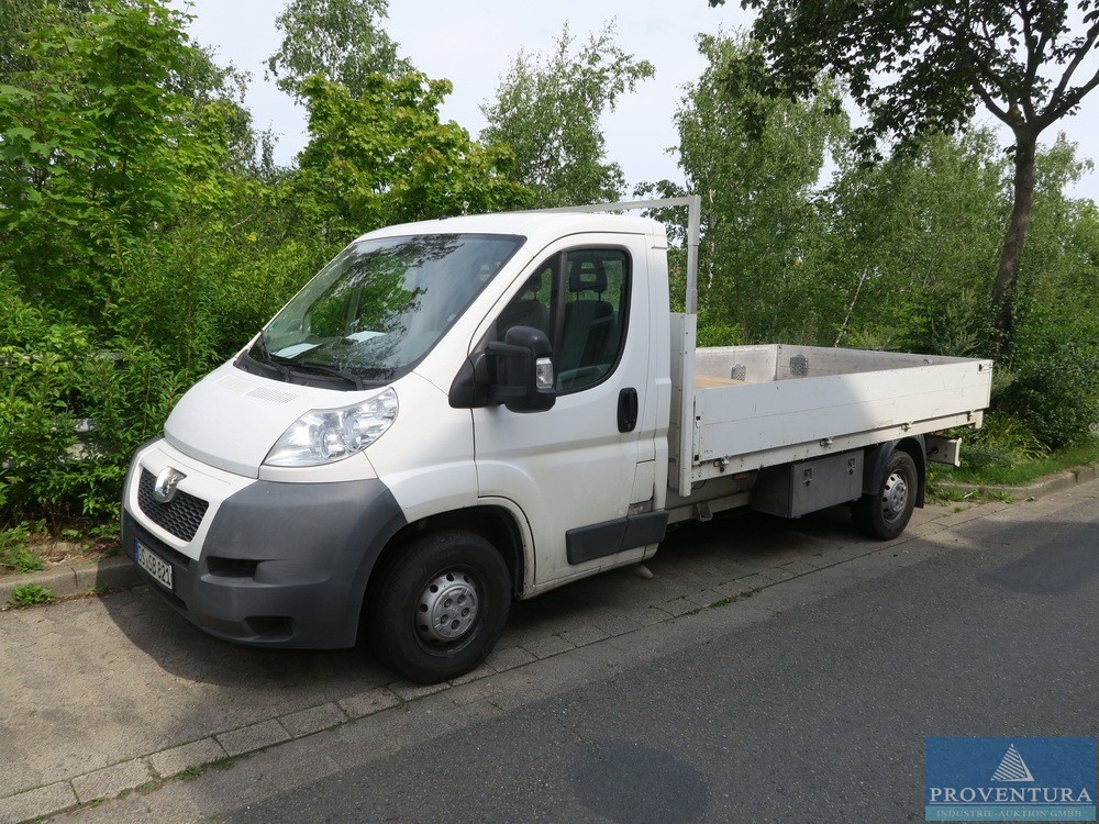 Aus Insolvenz: Lkw offener Kasten PEUGEOT Boxer 2.2 HDi, EZ 2011, 91.000 km