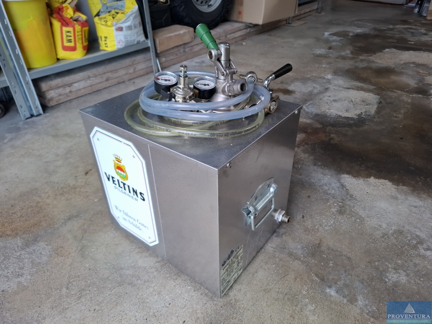 Insolvenzversteigerung Bierzapfanlage KRAMER & SCHROEDER UTK-Bier BT30 R134a