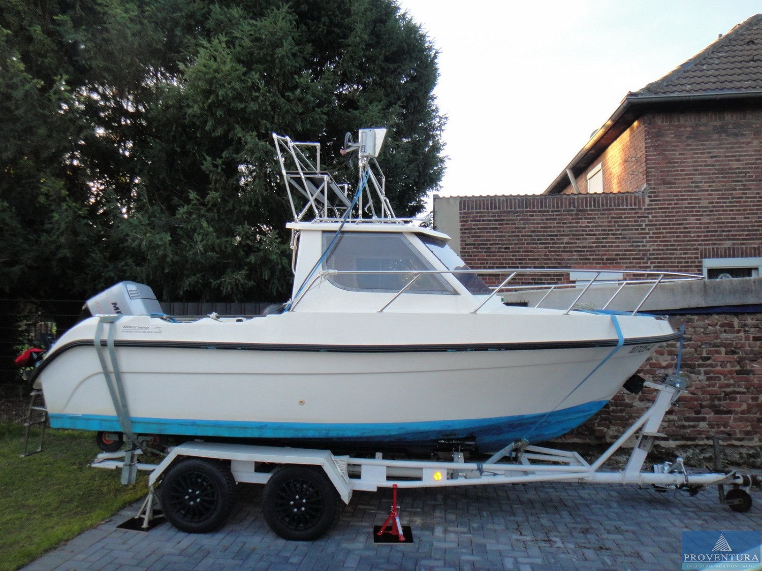 Versteigerung: Motorboot GUYMARINE GM580, 90 PS, mit Trailer – 52000 Raum Aachen – 10.04.2026 – 09:00:00 – Feedzy