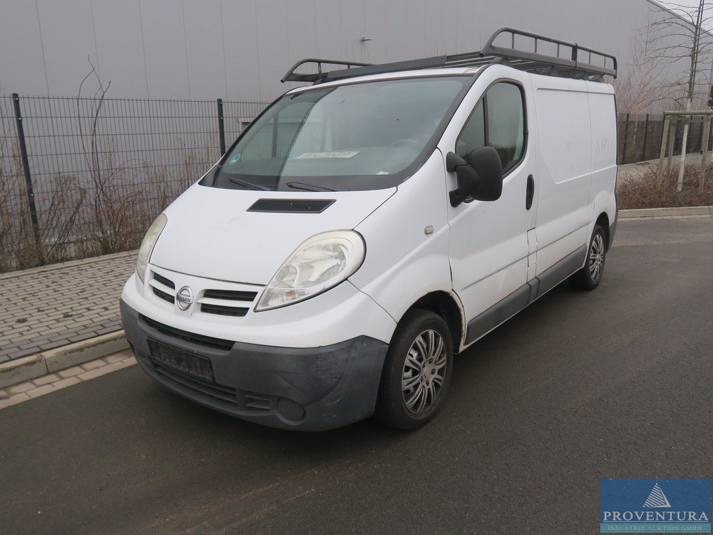 Aus Insolvenz: Transporter Nissan Primaster 2.0 dCi, EZ 2008, Startpreis € 500,- netto